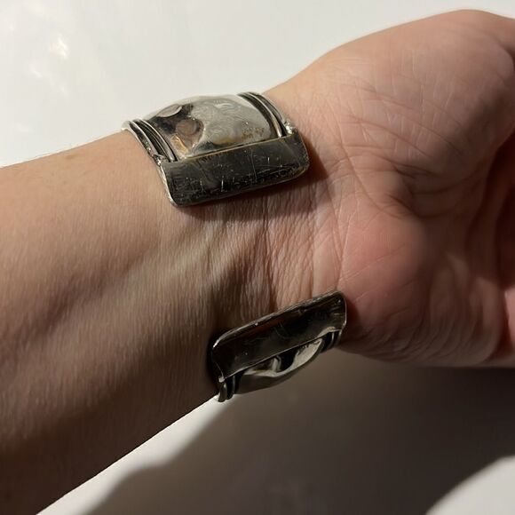 Closet Sale 3 for $15 Silver Tone Cuff Bracelet - Picture 6 of 12